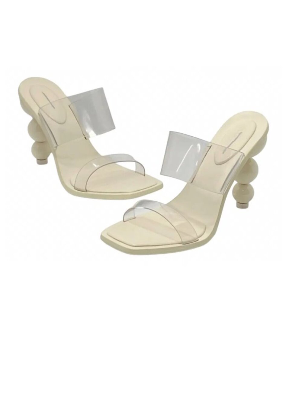 Cult Gaia Vita Sandal White Size 38